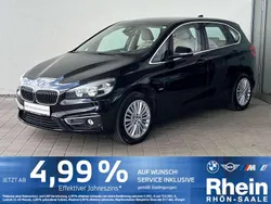 Schwarz Gebraucht 2016 BMW 220 Active Tourer Luxury Line Van / Kleinbus | 15.990 € (Fairer Preis)