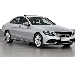 Silber Gebraucht 2018 Mercedes C220 Exclusive Limousine | 26.990 € (Fairer Preis)
