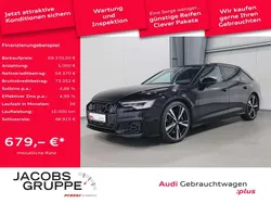 Brillantschwarz Gebraucht 2024 Audi S6 Basis Kombi | 69.370 € (Guter Preis)
