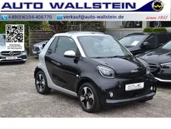 Schwarz/silbermetallic Gebraucht 2023 Smart ForTwo Electric Drive Exclusive Cabrio | 14.880 € (Guter Preis)