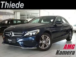 Cavansitblau – metalliclack Gebraucht 2017 Mercedes C200 AMG line Limousine | 22.400 € (Fairer Preis)