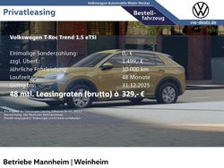 Gelb Neu 2025 VW T-Roc Trendline SUV | 32.339 € (Etwas zu teuer)