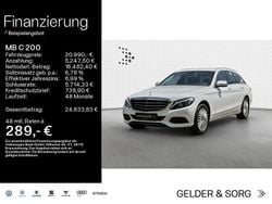 Polarweiss Gebraucht 2018 Mercedes C200 Exclusive Kombi | 20.990 € (Guter Preis)