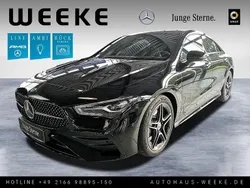Schwarz Gebraucht 2024 Mercedes CLA200 Advanced Plus Coupé | 36.936 € (Fairer Preis)