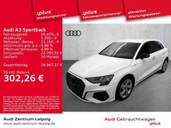 Ibisweiß Gebraucht 2022 Audi A3 Sportback e-tron S-Line Limousine | 26.450 € (Guter Preis)