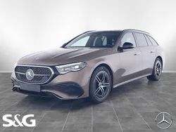 Metalliclack samtbraun Gebraucht 2024 Mercedes E300 AMG Kombi | 56.990 €
