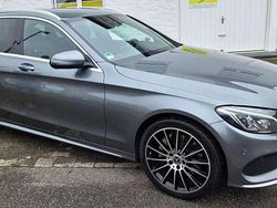Grau Gebraucht 2017 Mercedes C400 AMG line Kombi | 24.000 € (Fairer Preis)