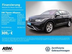 Deep black perleffekt Gebraucht 2022 VW Tiguan Allspace Elegance SUV | 35.830 € (Fairer Preis)