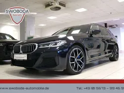 Carbonschwarz metallic Gebraucht 2021 BMW 530 M Sport Kombi | 39.490 € (Etwas zu teuer)