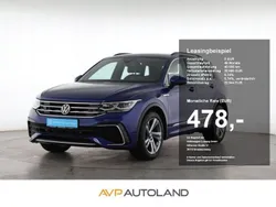Blau Gebraucht 2021 VW Tiguan R-line SUV | 32.570 € (Fairer Preis)