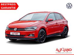 Rot (metallic) Gebraucht 2019 VW Polo Highline Kleinwagen | 17.990 € (Teuer)