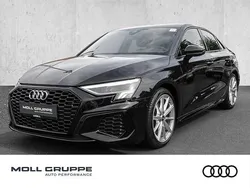 Mythosschwarz metallic Gebraucht 2021 Audi A3 S-Line Limousine | 26.160 € (Fairer Preis)