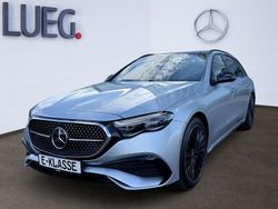 Metalliclack hightechsilber Gebraucht 2025 Mercedes E220 Advanced Kombi | 66.500 €