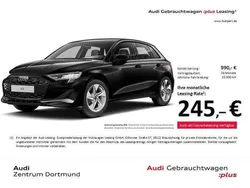 Mythosschwarz metallic Gebraucht 2025 Audi A3 Advanced Plus | 32.911 € (Fairer Preis)