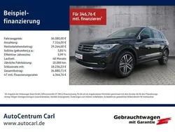 Schwarz Gebraucht 2022 VW Tiguan Elegance SUV | 36.581 € (Fairer Preis)