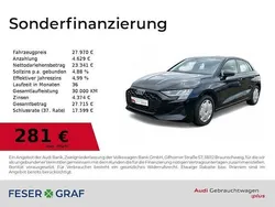 Brillantschwarz Gebraucht 2024 Audi A3 Ambiente Limousine | 27.970 € (Superpreis)