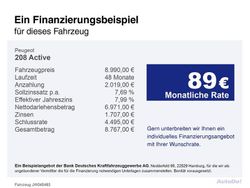 Grau Gebraucht 2018 Peugeot 208 Active Kleinwagen | 8.990 € (Fairer Preis)