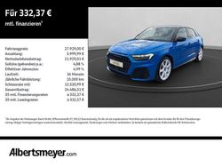 Blau Gebraucht 2022 Audi A1 Sportback S-Line Kleinwagen | 27.929 € (Fairer Preis)