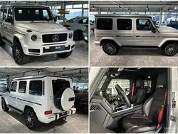 Designo diamant weiß (bri Gebraucht 2019 Mercedes G350 AMG line SUV | 99.980 € (Guter Preis)