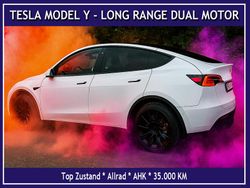 Weiß Gebraucht 2022 Tesla Model Y Long Range AWD SUV | 34.950 € (Guter Preis)