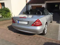 Silber Gebraucht 2002 Mercedes SLK230 Cabrio | 8.450 € (Teuer)