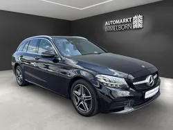 Ung. schwarz unilack Gebraucht 2021 Mercedes C300e AMG Kombi | 25.450 € (Superpreis)