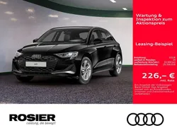 Schwarz / mythosschwarz Gebraucht 2025 Audi A3 Sportback Advanced Plus Limousine | 29.596 € (Fairer Preis)