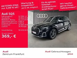 Mythosschwarz metallic Gebraucht 2023 Audi SQ5 Design SUV | 52.990 € (Superpreis)