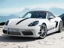 Weiß Gebraucht 2024 Porsche 718 Boxster Edition Cabrio | 74.490 € (Etwas zu teuer)