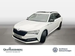 Weiß Gebraucht 2020 Skoda Superb SportLine Kombi | 25.888 € (Fairer Preis)