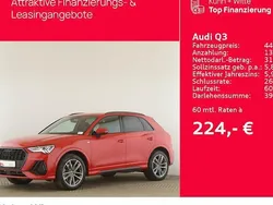 Rot Gebraucht 2024 Audi Q3 S-Line SUV | 44.920 € (Guter Preis)