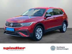 Kings red metallic Gebraucht 2022 VW Tiguan Allspace Life SUV | 31.980 € (Teuer)