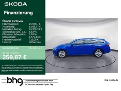 Blau Gebraucht 2022 Skoda Octavia | 21.960 € (Guter Preis)