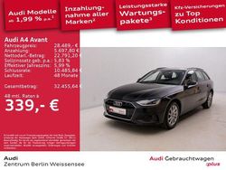 Mythosschwarz metallic Gebraucht 2022 Audi A4 Ambiente Kombi | 28.489 € (Superpreis)