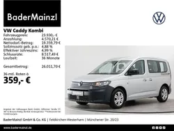 Reflexsilber metallic (metallic) Gebraucht 2021 VW Caddy Basis Van / Kleinbus | 23.930 € (Teuer)