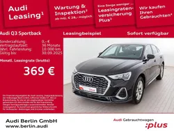Mythosschwarz metallic Gebraucht 2024 Audi Q3 S-Line SUV | 35.900 € (Superpreis)
