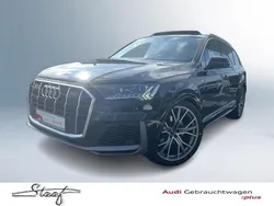 Orcaschwarz metallic Gebraucht 2020 Audi Q7 S-Line SUV | 62.990 € (Etwas zu teuer)