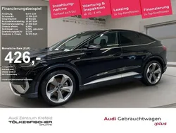 Mythosschwarz (metallic) Gebraucht 2022 Audi e-tron S-Line SUV | 39.899 € (Etwas zu teuer)
