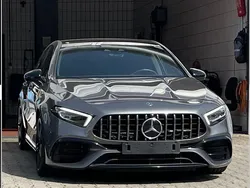 Grau Gebraucht 2021 Mercedes A45 AMG Advanced Plus Limousine | 36.999 € (Etwas zu teuer)