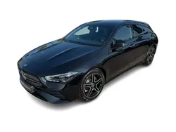 Lack kosmosschwarz (metallic) Gebraucht 2024 Mercedes CLA200 AMG Limousine | 34.289 € (Guter Preis)