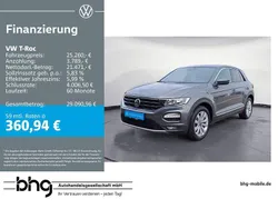 Grau Gebraucht 2021 VW T-Roc Sport SUV | 25.260 € (Fairer Preis)