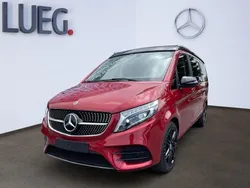 Hyazinthrot metallic Gebraucht 2022 Mercedes V300 Marco Polo Van / Kleinbus | 80.742 €