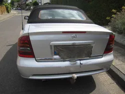 Silber Gebraucht 2001 Opel Astra Cabriolet Cabrio | 2.400 € (Teuer)