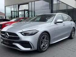 Silber Gebraucht 2024 Mercedes C300 AMG line Limousine | 44.890 € (Fairer Preis)