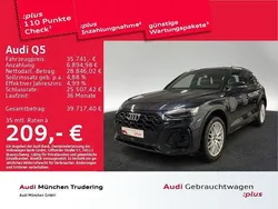 Blau Gebraucht 2021 Audi Q5 S-Line SUV | 35.741 € (Guter Preis)