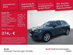 Grau Gebraucht 2021 Audi Q3 Advanced SUV | 29.980 € (Fairer Preis)