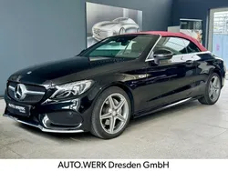 Schwarz Gebraucht 2017 Mercedes C200 AMG Cabrio | 31.900 € (Etwas zu teuer)