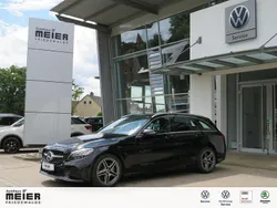 Schwarz Gebraucht 2018 Mercedes C180 AMG line Limousine | 12.500 € (Etwas zu teuer)