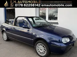 Blau Gebraucht 2000 VW Golf Cabriolet Cabrio | 5.990 € (Teuer)