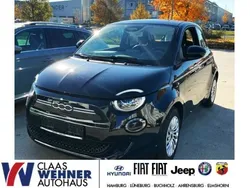 Onyx schwarz) (schwarz Gebraucht 2021 Fiat 500e Action Kleinwagen | 14.430 € (Fairer Preis)